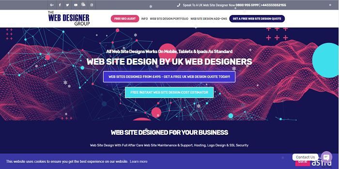 Custom-made CMS web site designed Budget